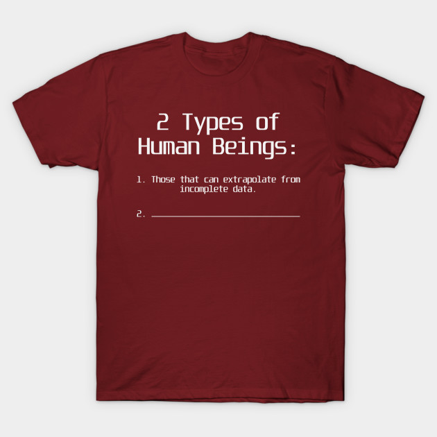 There are Two Types of Human Beings